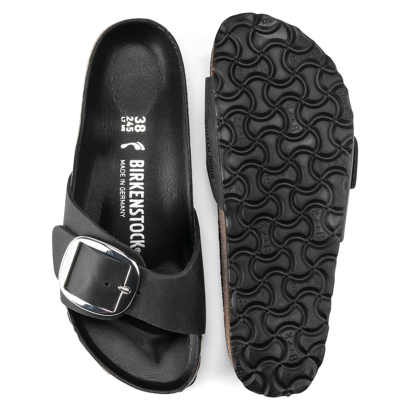 Madrid Big Buckle Black