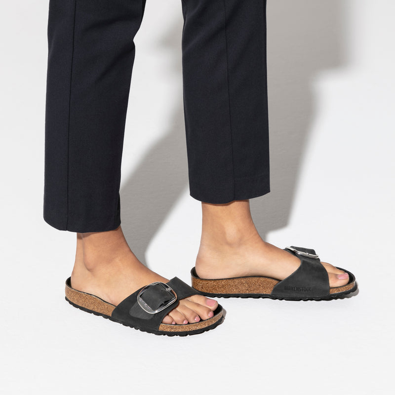 Madrid Big Buckle Black