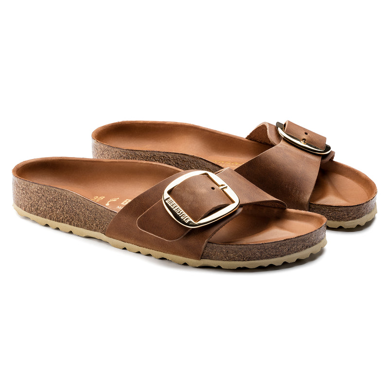 Madrid Big Buckle Cognac