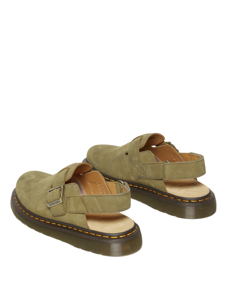 Jorge II Sling Back Olive Tumbled