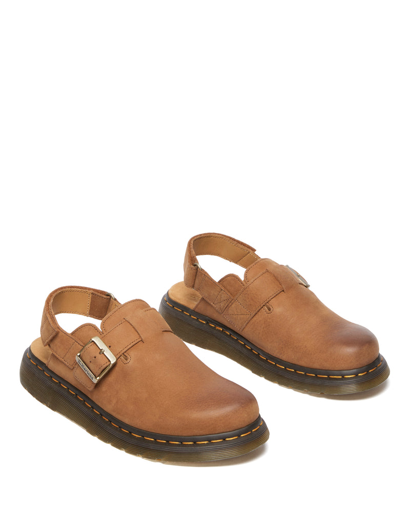 Jorge II Mule Desert Brown Tumbled Nubuck