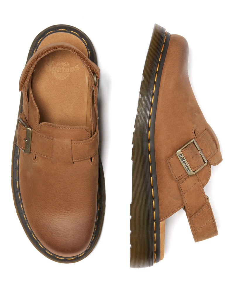Jorge II Mule Desert Brown Tumbled Nubuck