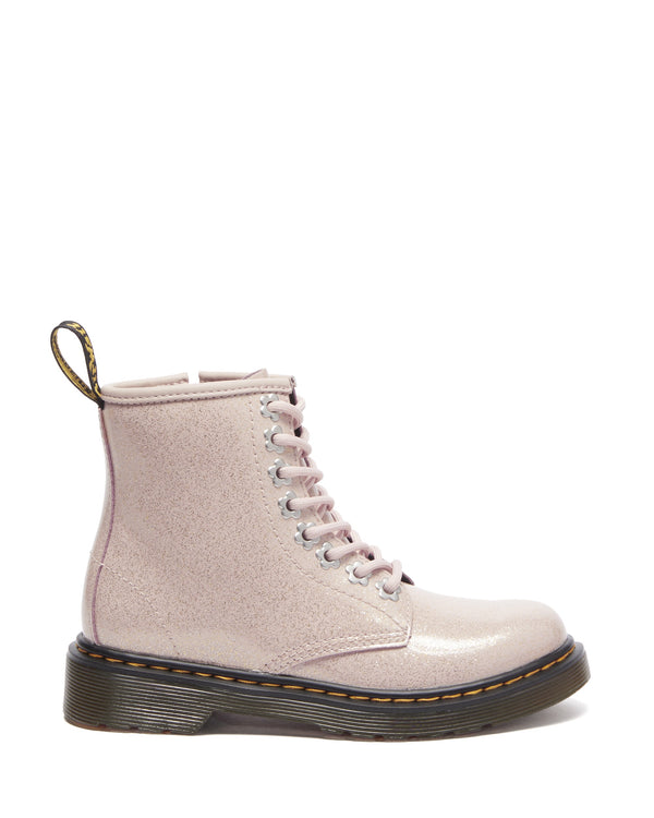 1460 Junior Glitter Powder Pink