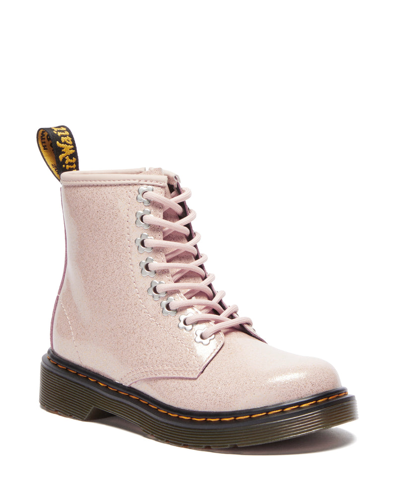 1460 Junior Glitter Powder Pink