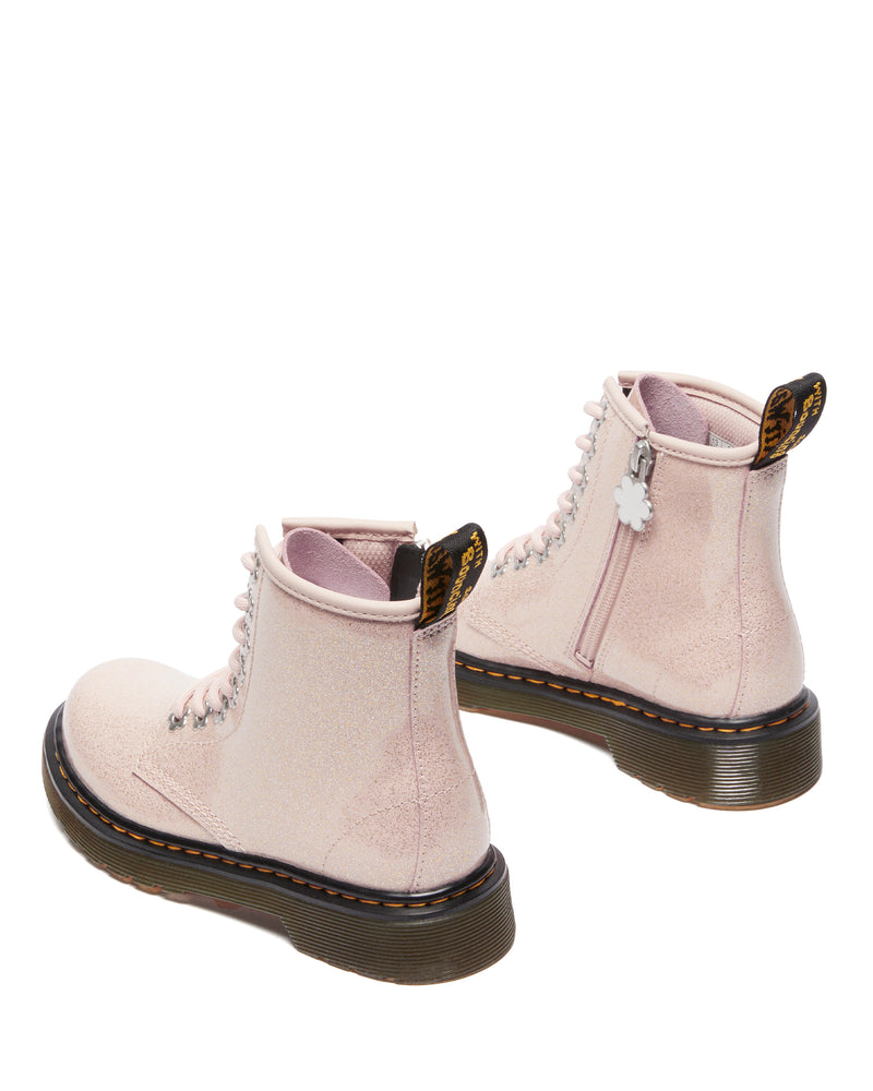 1460 Junior Glitter Powder Pink