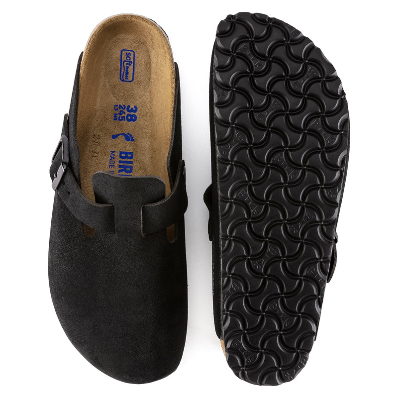 Boston Black Suede SFB Narrow