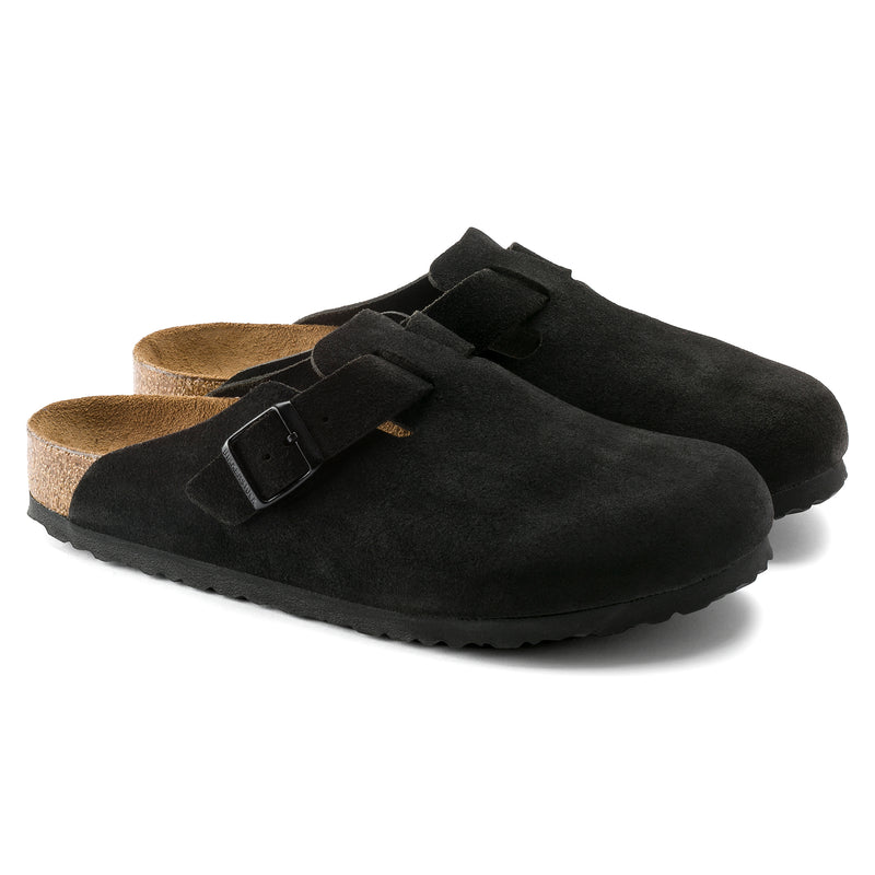 Boston Black Suede SFB Narrow