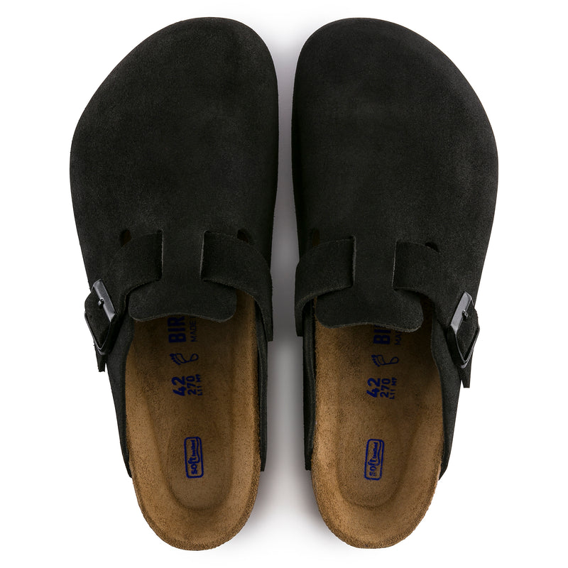 Boston Black Suede SFB Narrow