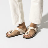 Gizeh Graceful Pearl White Birko Flor