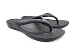 Rebound Orthotic Thongs Black