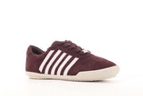 Jaddy Mocha White Suede