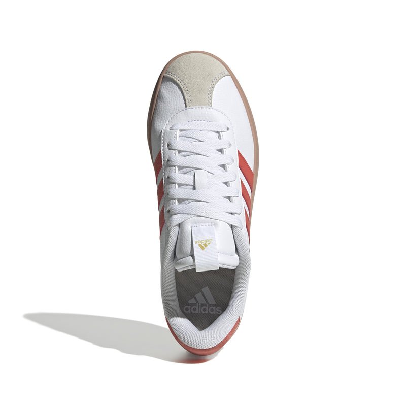 VL Court 3.0 W White Scarlet
