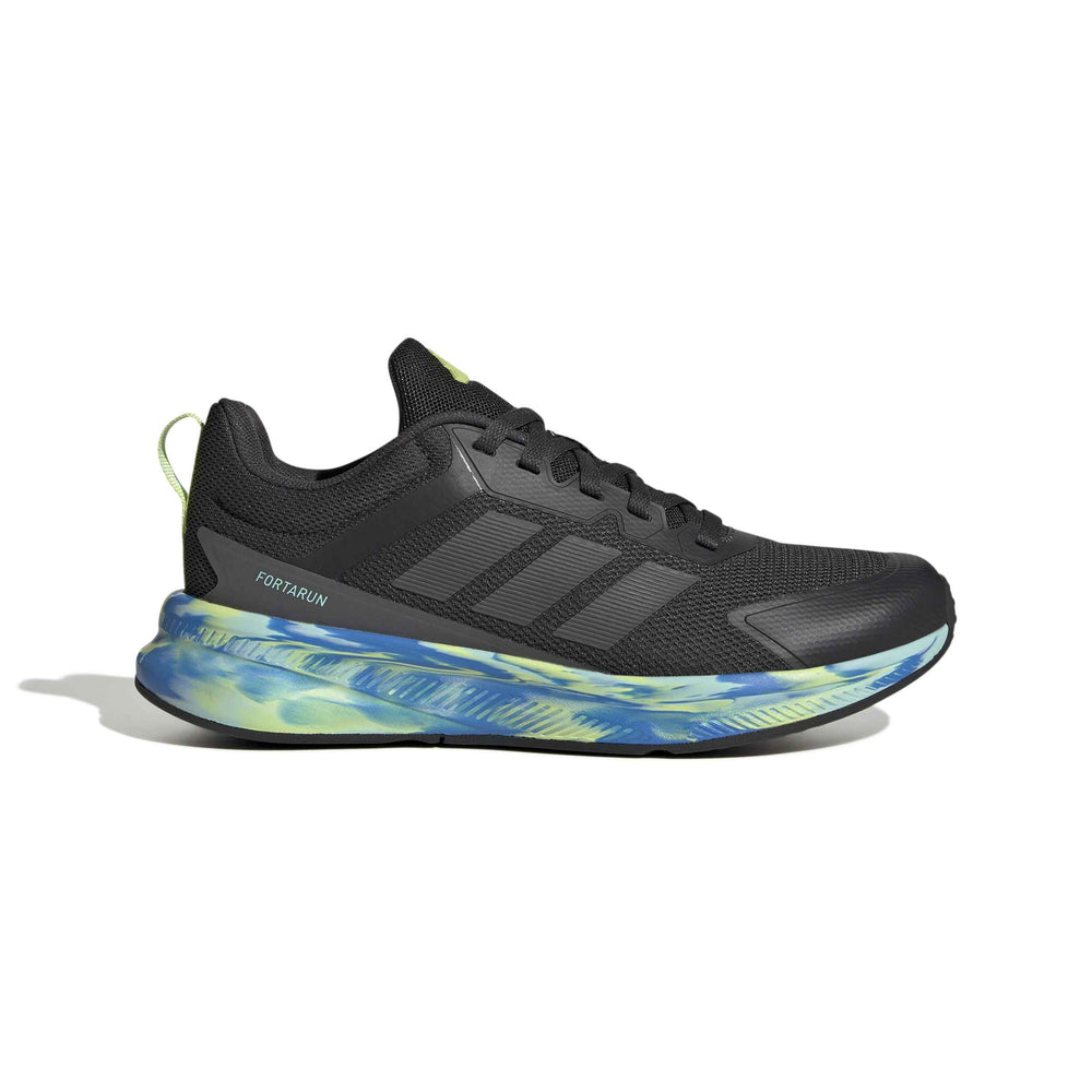 FortaRun 4.0 J Carbon Grey Flash Aqua