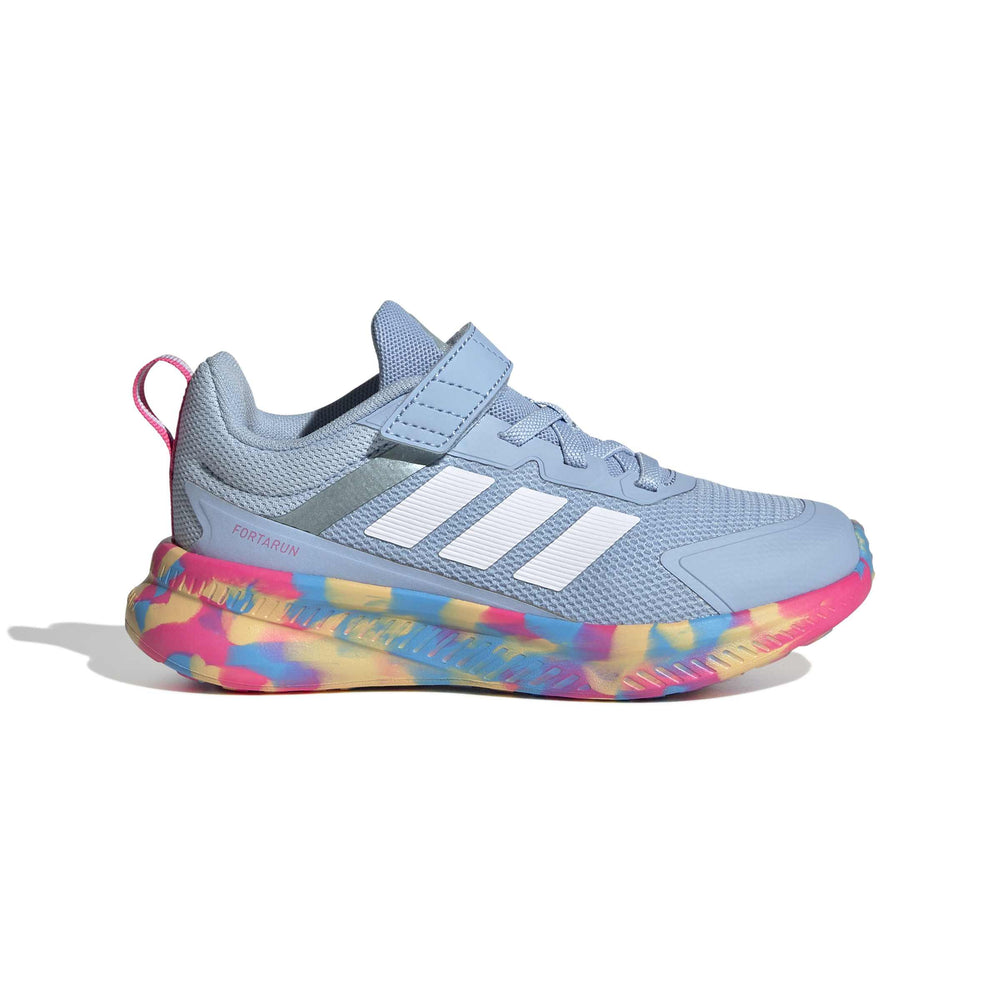FortaRun 4.0 EL C Glow Blue Lucid Pink