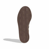 Black shoe sole on a light gray background