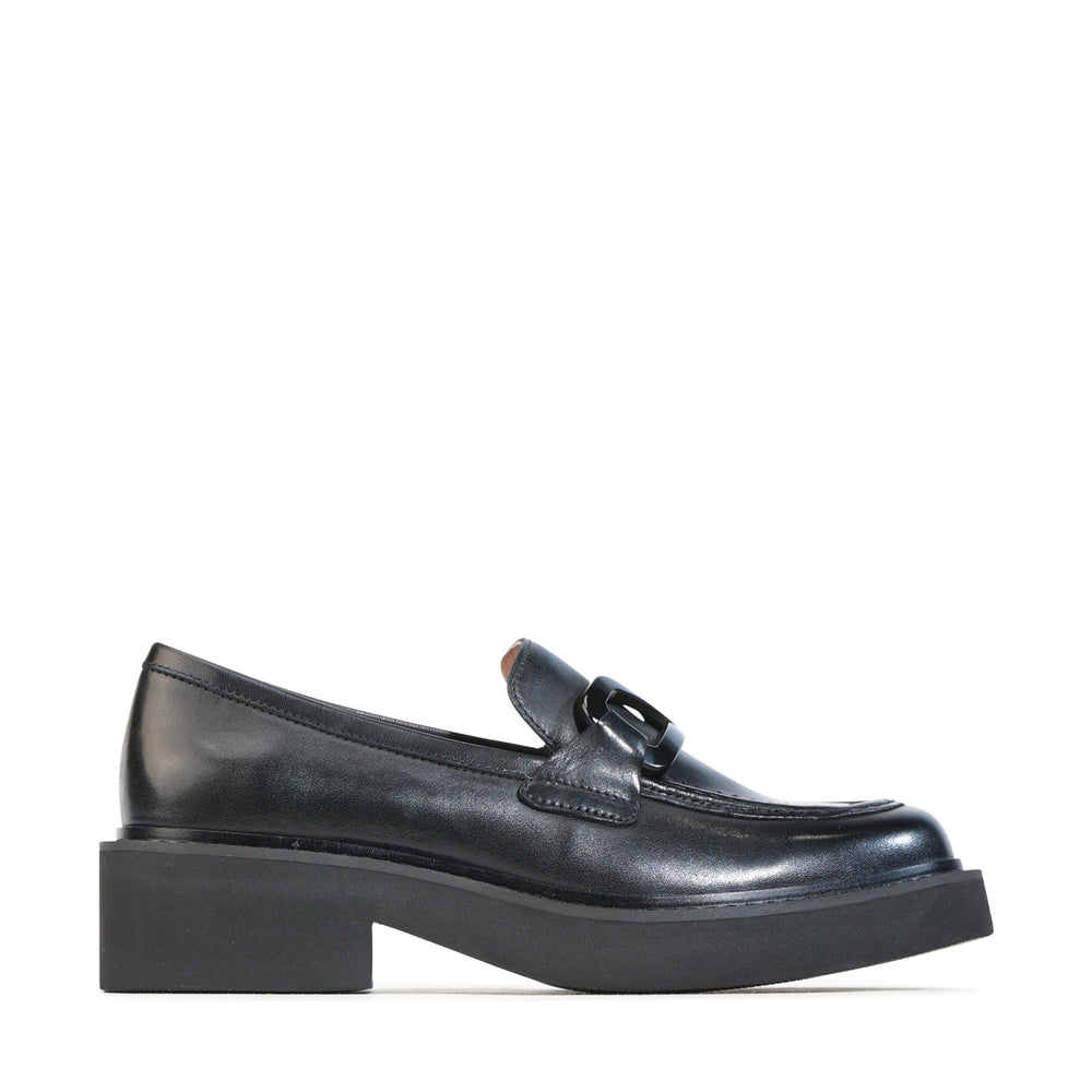 Leia Black Leather