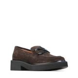 Leia Mahogany Suede