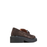 Leia Mahogany Suede