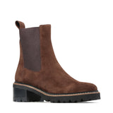 Linear Chestnut Suede
