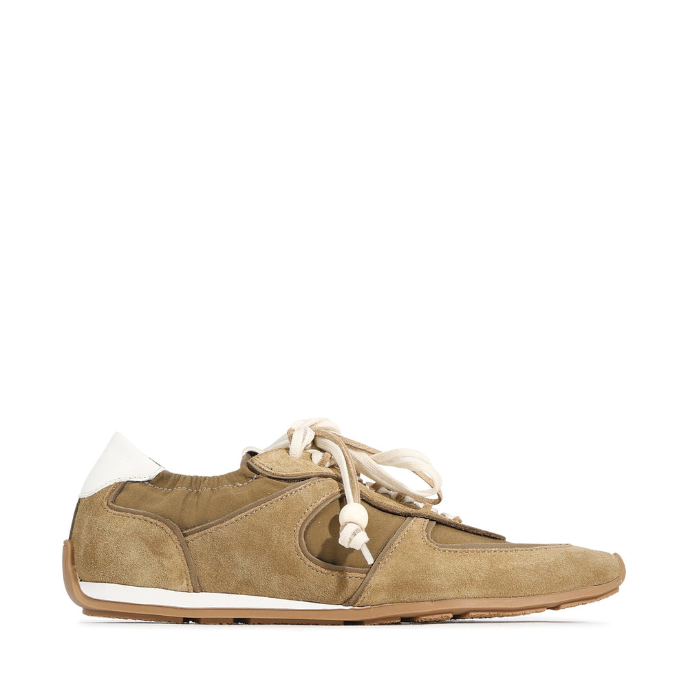 Masha Olive Suede