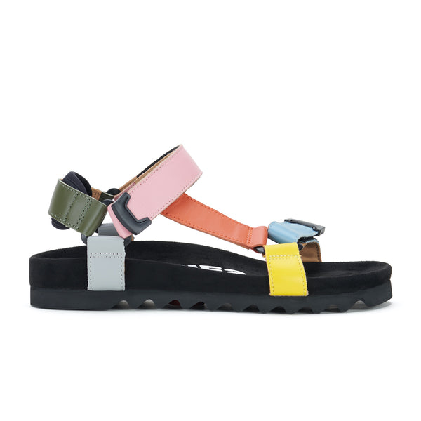 Sandal Tooth Wedge Citrus Splash