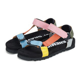 Sandal Tooth Wedge Citrus Splash