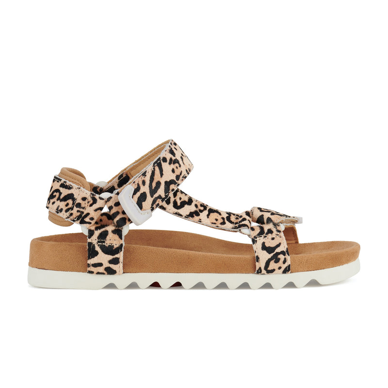 Sandal Tooth Wedge Neutral Leopard