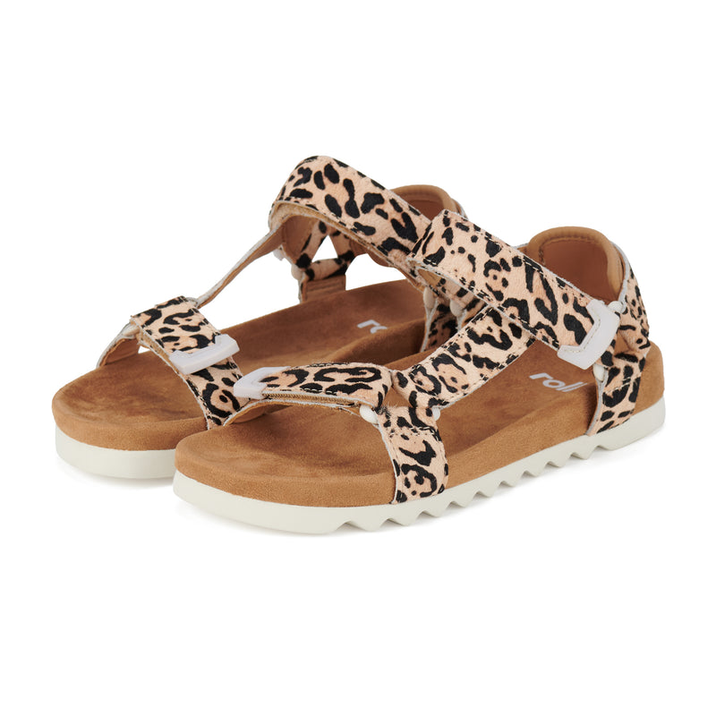Sandal Tooth Wedge Neutral Leopard