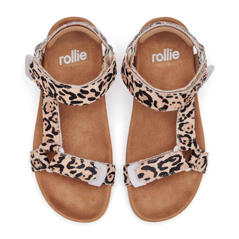 Sandal Tooth Wedge Neutral Leopard