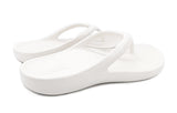 Rebound Orthotic Thongs White
