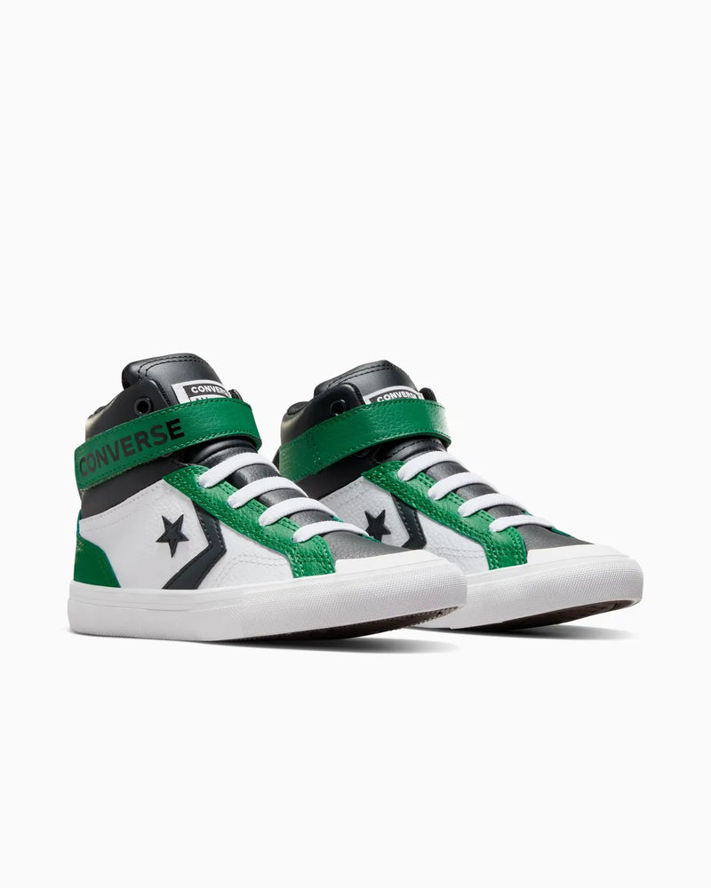 Pro Blaze Strap Hi White Green Black