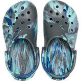 Crocs Classic Clog Kids Marbled Carbon Multi