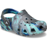 Crocs Classic Clog Kids Marbled Carbon Multi