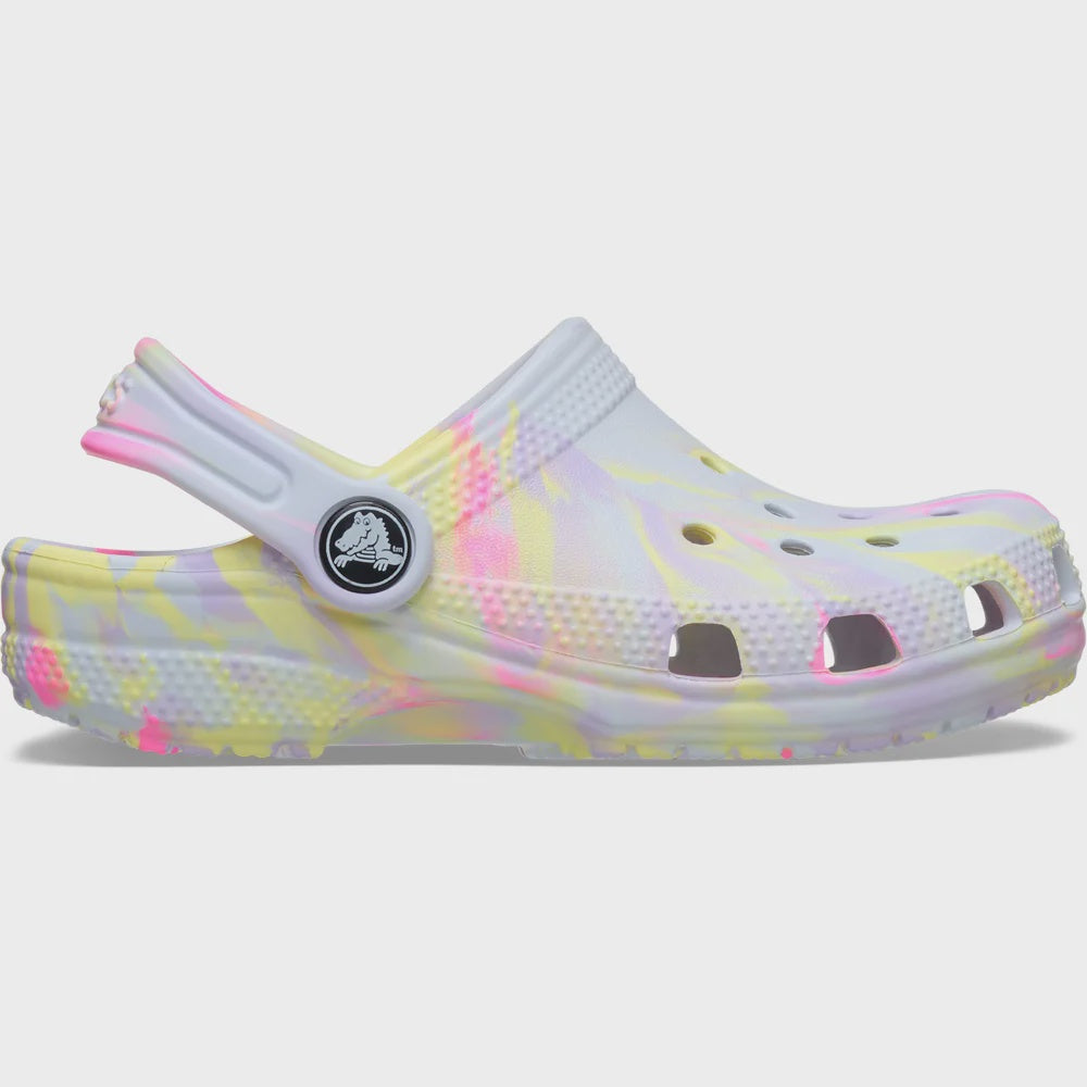 Crocs Classic Clog Kids Marbled Sky Ice Multi