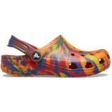 Crocs Classic Clog Kids Marbled Orange Zing Multi