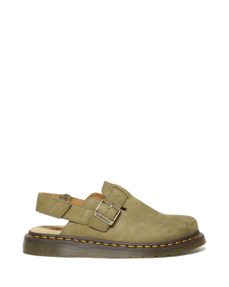 Jorge II Sling Back Olive Tumbled