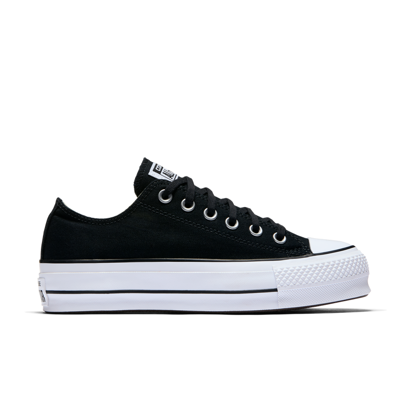 All Star Platform Lo Black