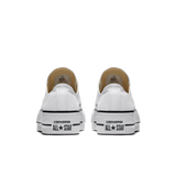 All Star Platform Lo White