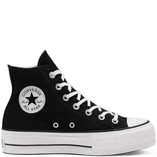 All Star Platform Hi Black