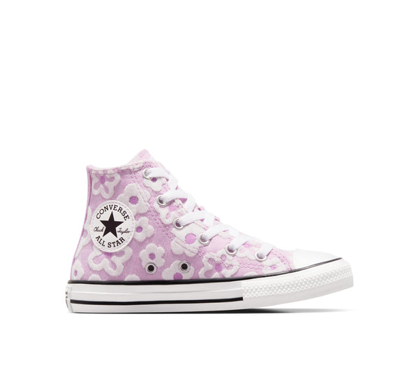 CT Kid Hi Floral Embroidery Stardust Lilac