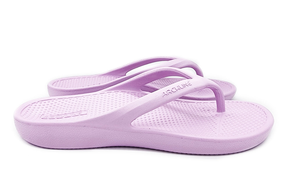 Rebound Orthotic Thongs Lilac