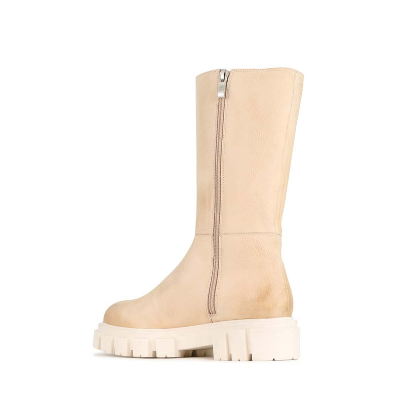 Shearling Ecru Nubuck