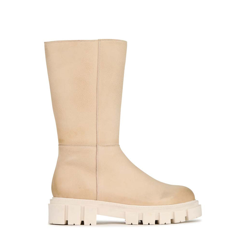 Shearling Ecru Nubuck