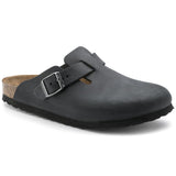 Boston Black Oiled Leather