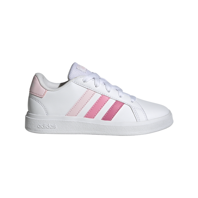 Adidas grand court k pink clearance