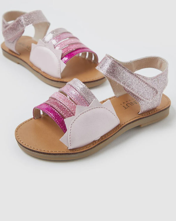 Roxie Sandal Pink Glitter